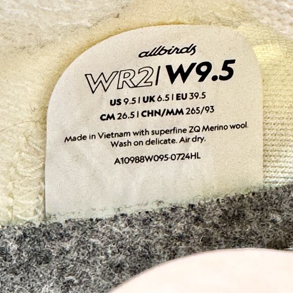 ALLBIRDS Wool Runner GO FLUFF Limited Edition SHERPA Rare Womens Size 9.5 EX - Picture 10 of 11